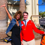 Tina &amp; Mr. Rogers Join The SAG AFTRA STRIKE at Paramount Studios On Halloween