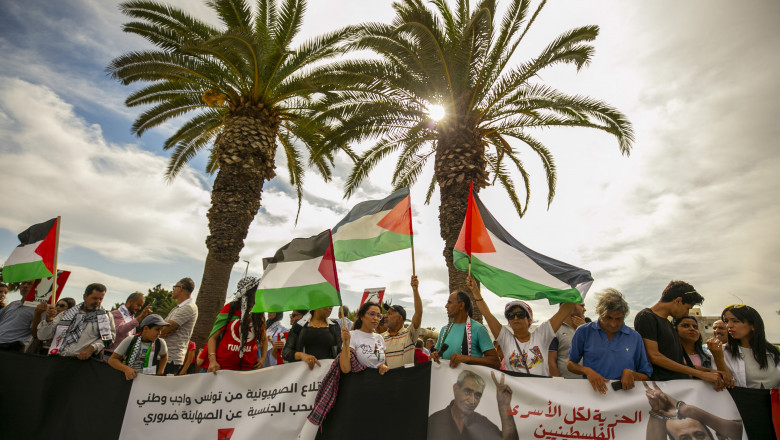 protest tunisia