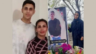 o mama din iran si fiul ei, care a fost ucis