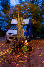 Several people are in hospital and dozens forced out of their homes after Storm Ciarán unleashed its destruction across the British Isles