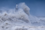 Storm Ciarán Folkestone and Sandgate