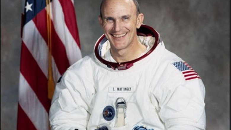 Astronautul american Thomas Mattingly