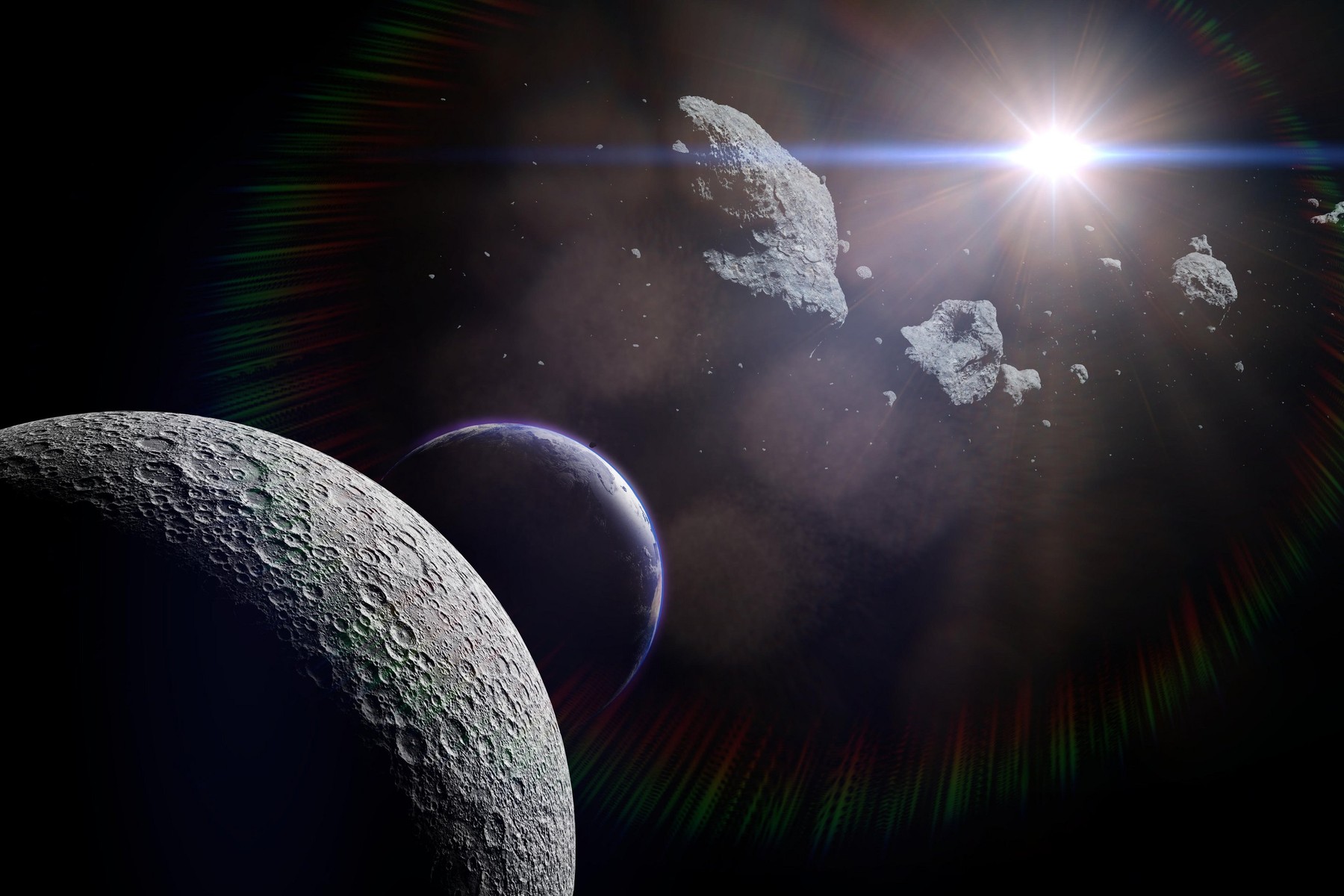 Un asteroid de mărimea unui zgârie-nori, „potențial periculos”, se apropie de Pământ. Va ajunge marți la cea mai mică distanță