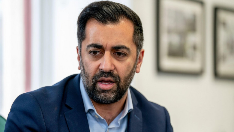 Prim-ministrul scoţian, Humza Yousaf