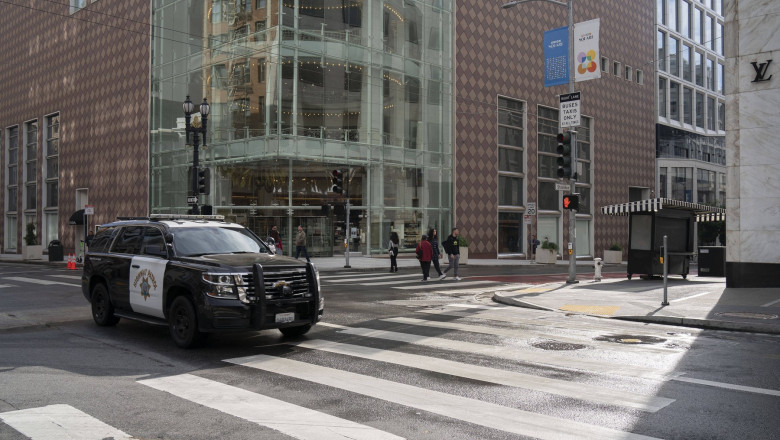 masina de politie in san francisco