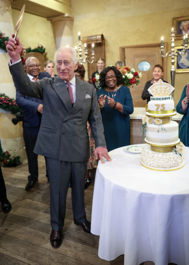 POOL - King Charles III Attends His 75th Birthday Party Hosted By The Prince's Foundation At Highgrove House