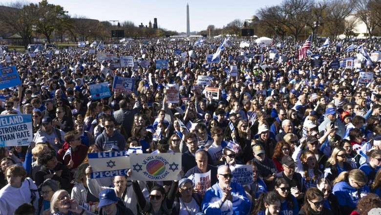 March for Israel in Washington DC