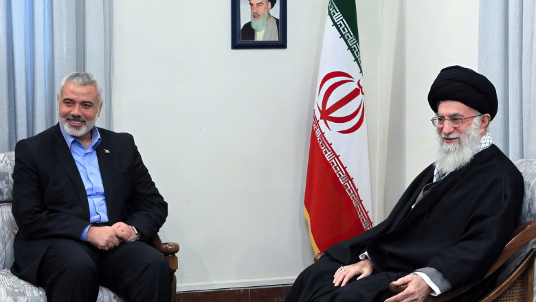 Hamas Leader Ismail Haniyeh Met With Iran’s Supreme Leader Ali Khamenei - Tehran