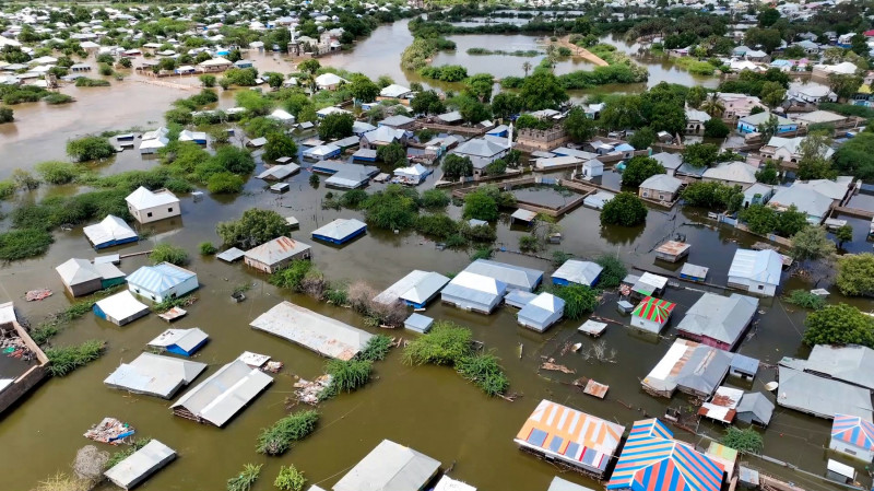 Flood in Somalia's Beledweyne