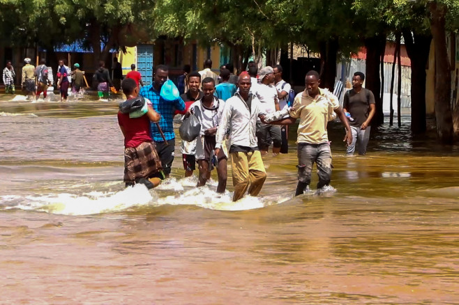 Flood in Somalia's Beledweyne