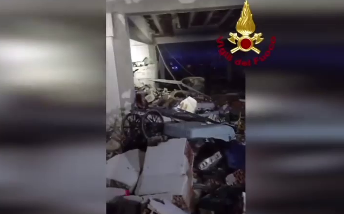 Explozie puternică într-o clădire din centrul Italiei. Zeci de oameni au fost răniți