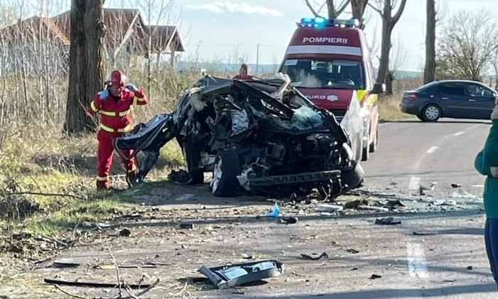 Doi tineri au murit şi un al treilea a fost rănit în urma unui accident rutier în Timiș