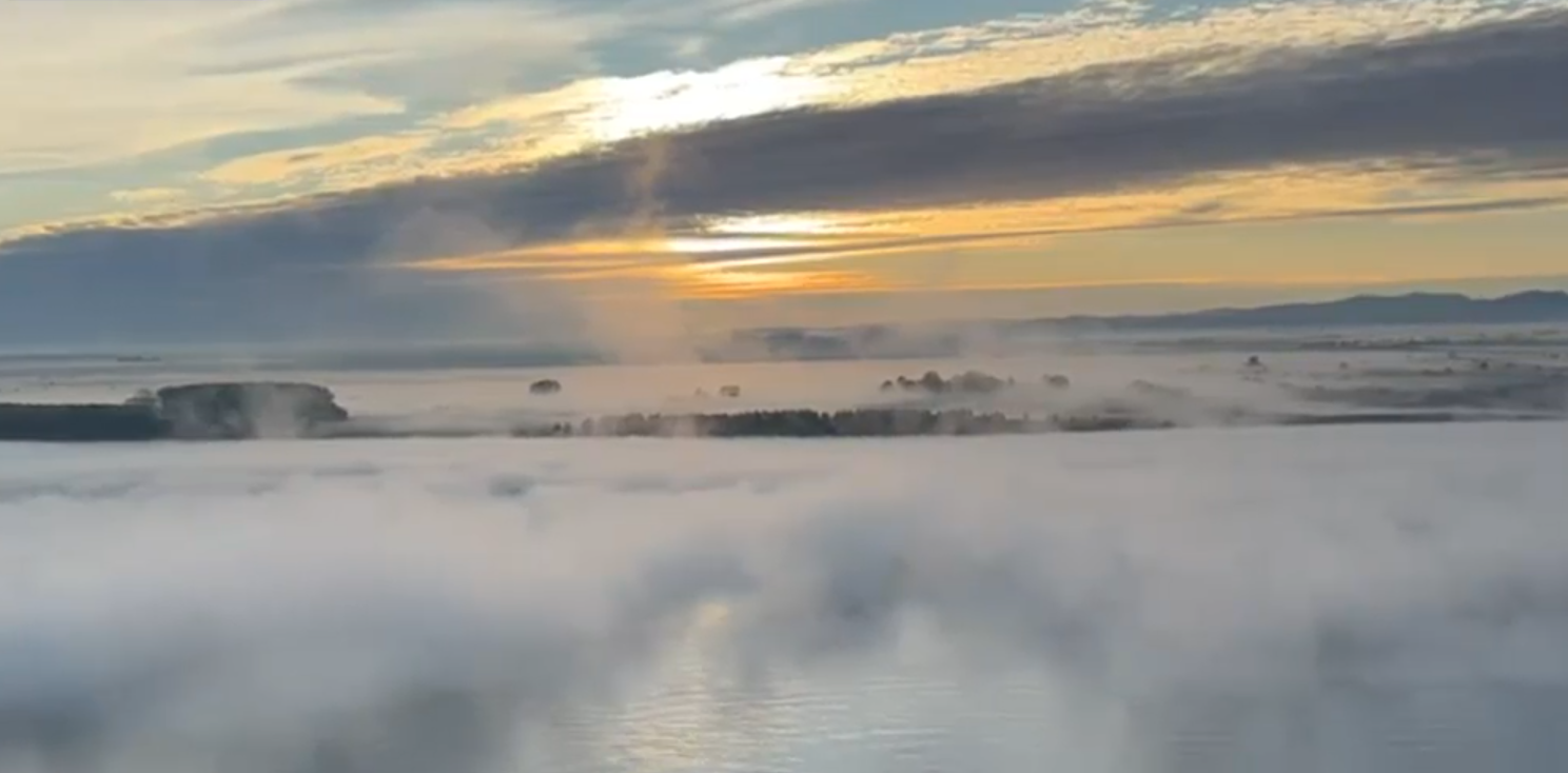 VIDEO. Fenomen spectaculos surprins luni pe Dunăre