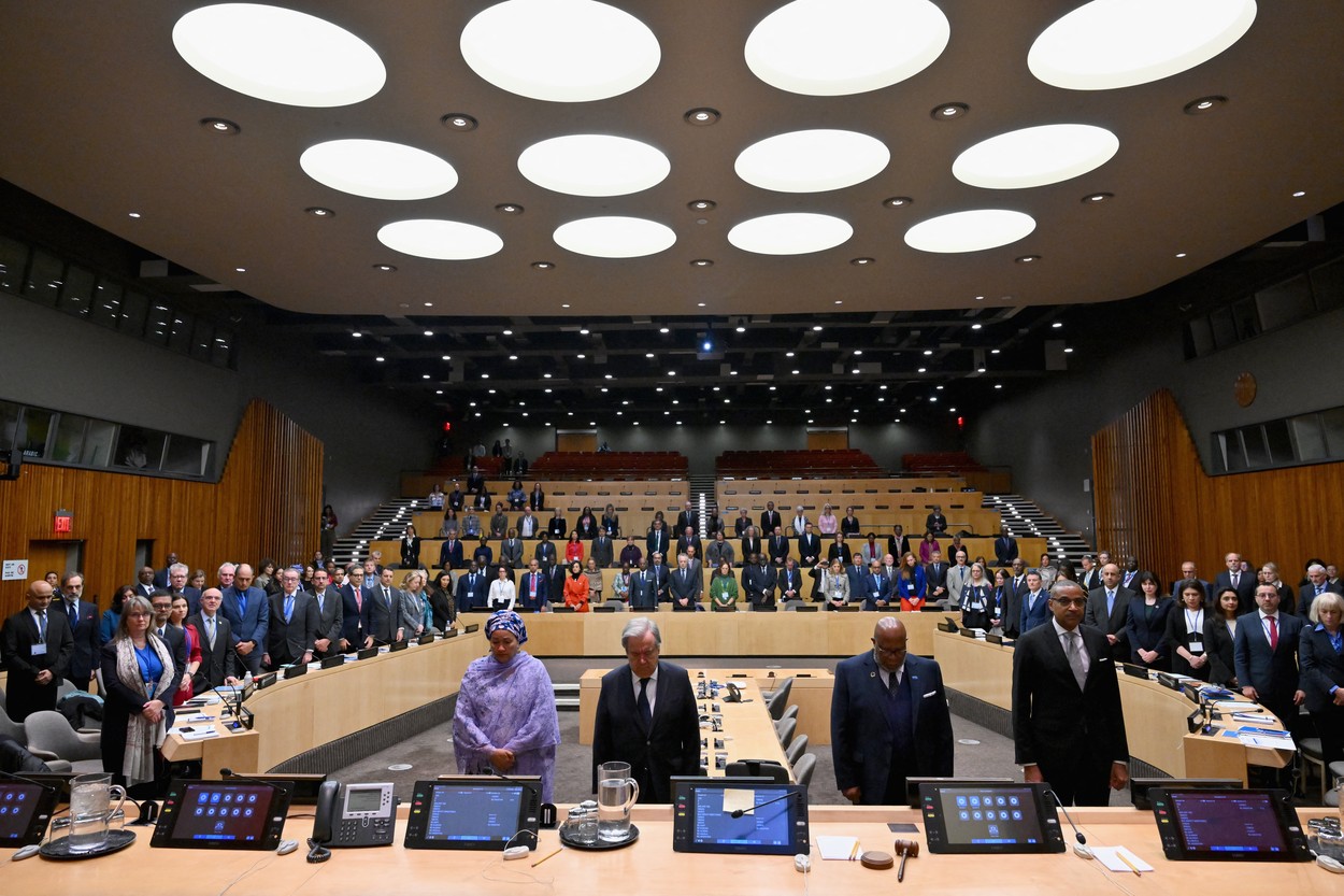 Moment de reculegere la ONU, în memoria celor peste 100 de angajați uciși în Gaza