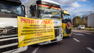 protest transportatori polonezi