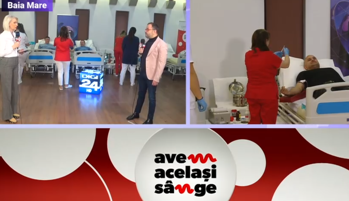 Peste 4.000 de români din 21 de județe s-au alăturat până acum campaniei „Avem același sânge”