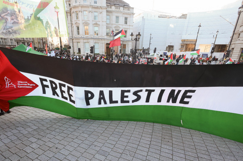 March in Support of Palestinians