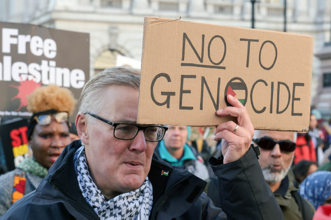 March in Support of Palestinians