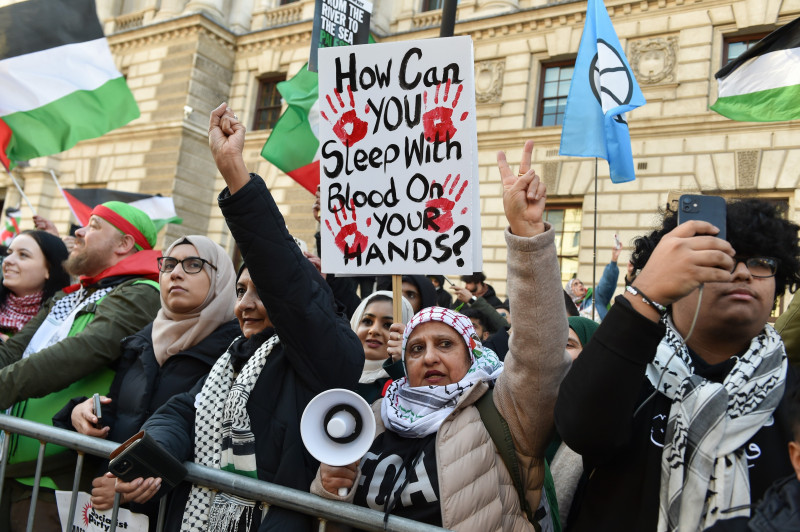 London March in Solidarity for Palestine