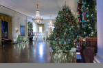 White House decorated for the 2023 winter Holiday