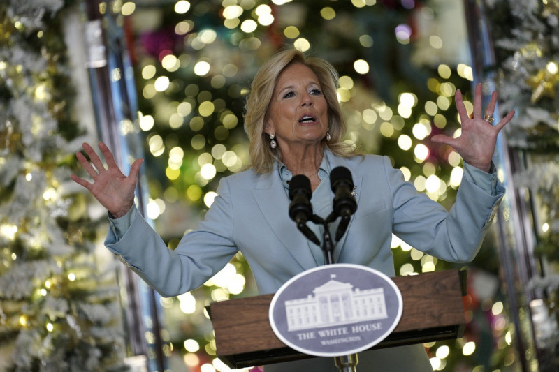 Jill Biden delivers a holiday message - Washington
