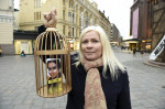 Amnesty demonstration to free Princess Latifa al-Maktoum, Helsinki, Finland - 16 Oct 2019