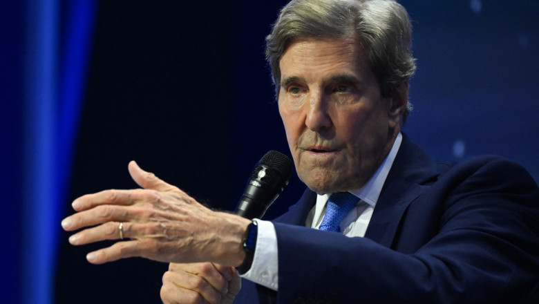 john kerry face declarații înainte de COP28