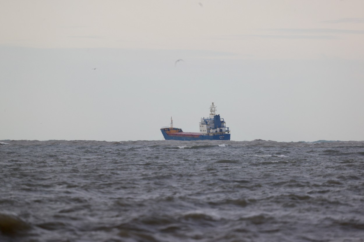 O navă de marfă turcească s-a scufundat în Marea Neagră