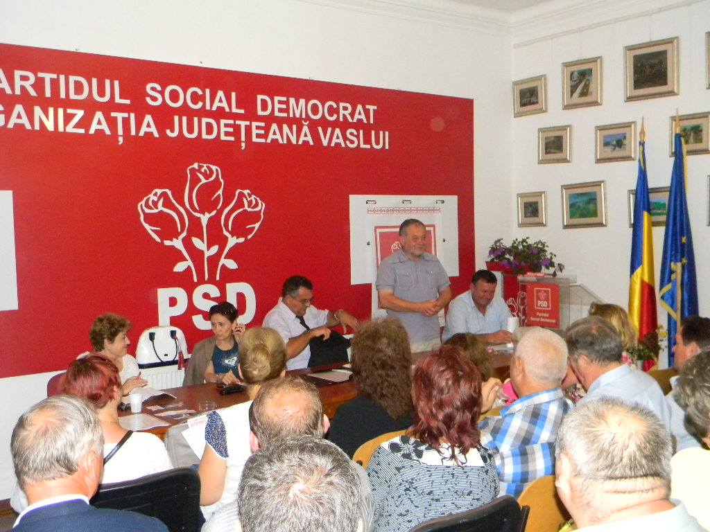 Organizaţia Municipală a PSD Vaslui este somată să evacueze sediul de funcţionare pentru o datorie de peste 16.000 de lei