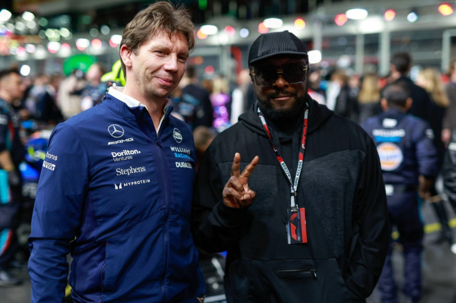 Las Vegas, Etats Unis. 19th Nov, 2023. starting grid Singer Will.i.am aka William James Adams Jr, will i am, portrait during the 2023 Formula 1 Heineken Silver Las Vegas Grand Prix, 21th round of the 2023 Formula One World Championship from November 17 to