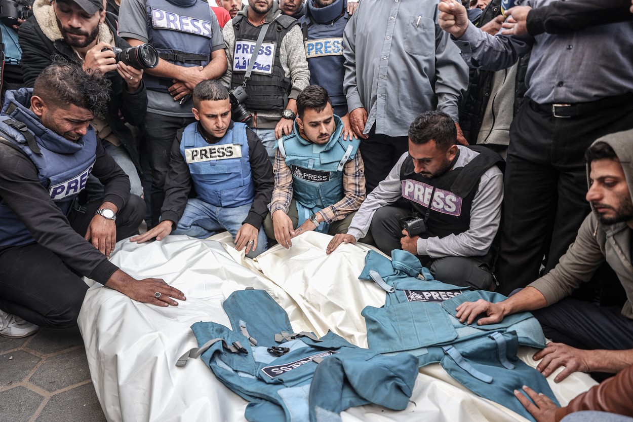 Războiul dintre Israel și Hamas este cel mai mortal conflict pentru jurnaliști, de până acum