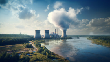 centrală nucleară panoramă