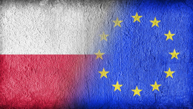 steagurile poloniei si uniunii europene
