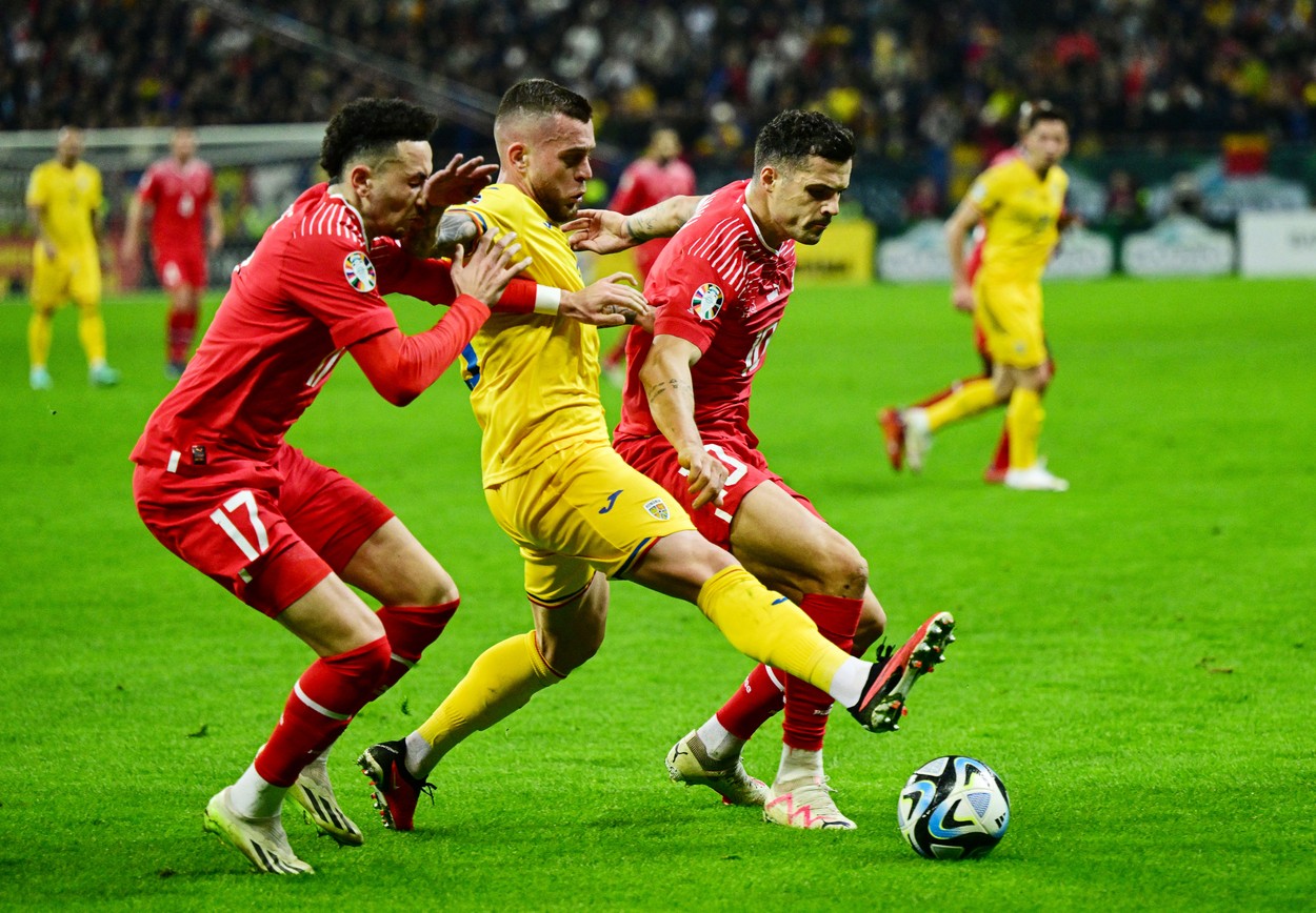 LIVE TEXT. România - Elveția, 1-0. Meci pentru primul loc în grupa preliminariilor pentru EURO 2024