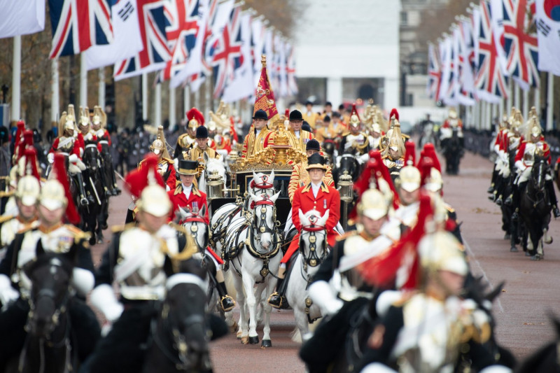 State Visit of President of the Republic of Korea Yoon Suk Yeol - Buckingham Palace, London