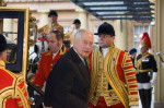 President of South Korea Yoon Suk Yeol State Visit, Ceremonial Welcome, Horse Guards Parade, London, UK - 21 Nov 2023