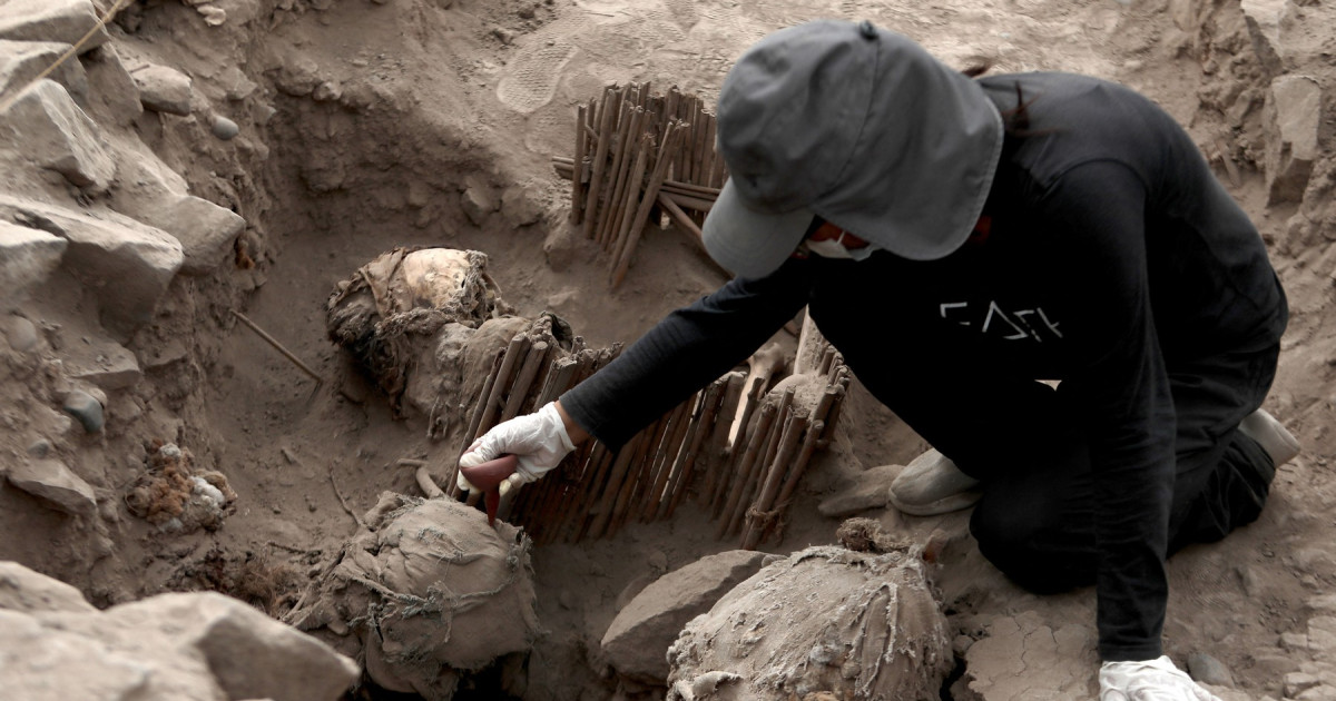 Mumii de copii, vechi de peste 1.000 de ani, descoperite într-un fost templu sacru din Peru