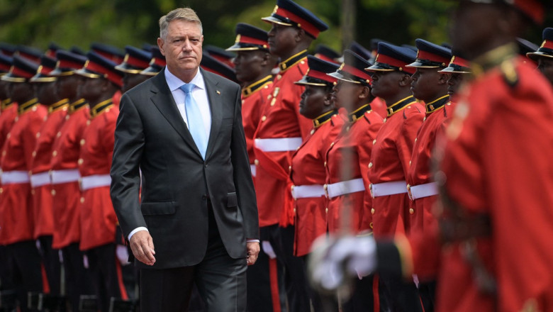 klaus iohannis in africa