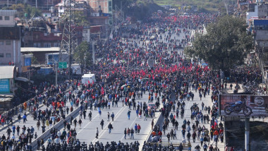 Pro-Monarch protesters clash with Police in Nepal - 23 Nov 2023