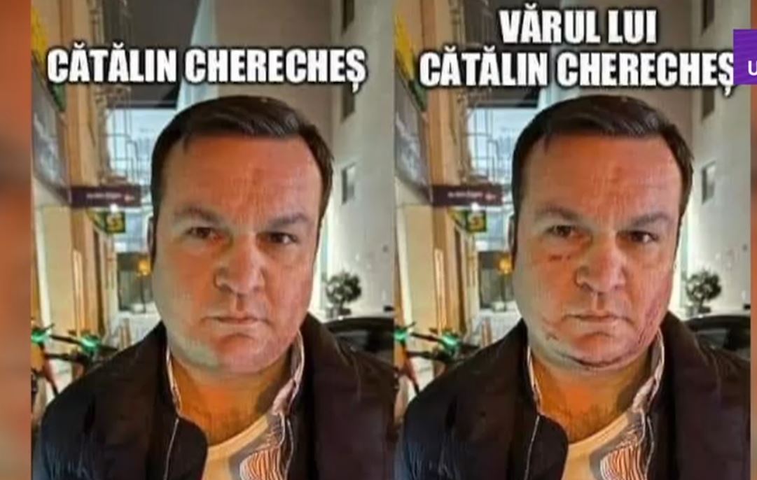 Meme-uri virale pe seama vânătăilor de pe fața lui Cherecheș. Procuratura din Germania recunoaște că a folosit forța pentru că s-a opus
