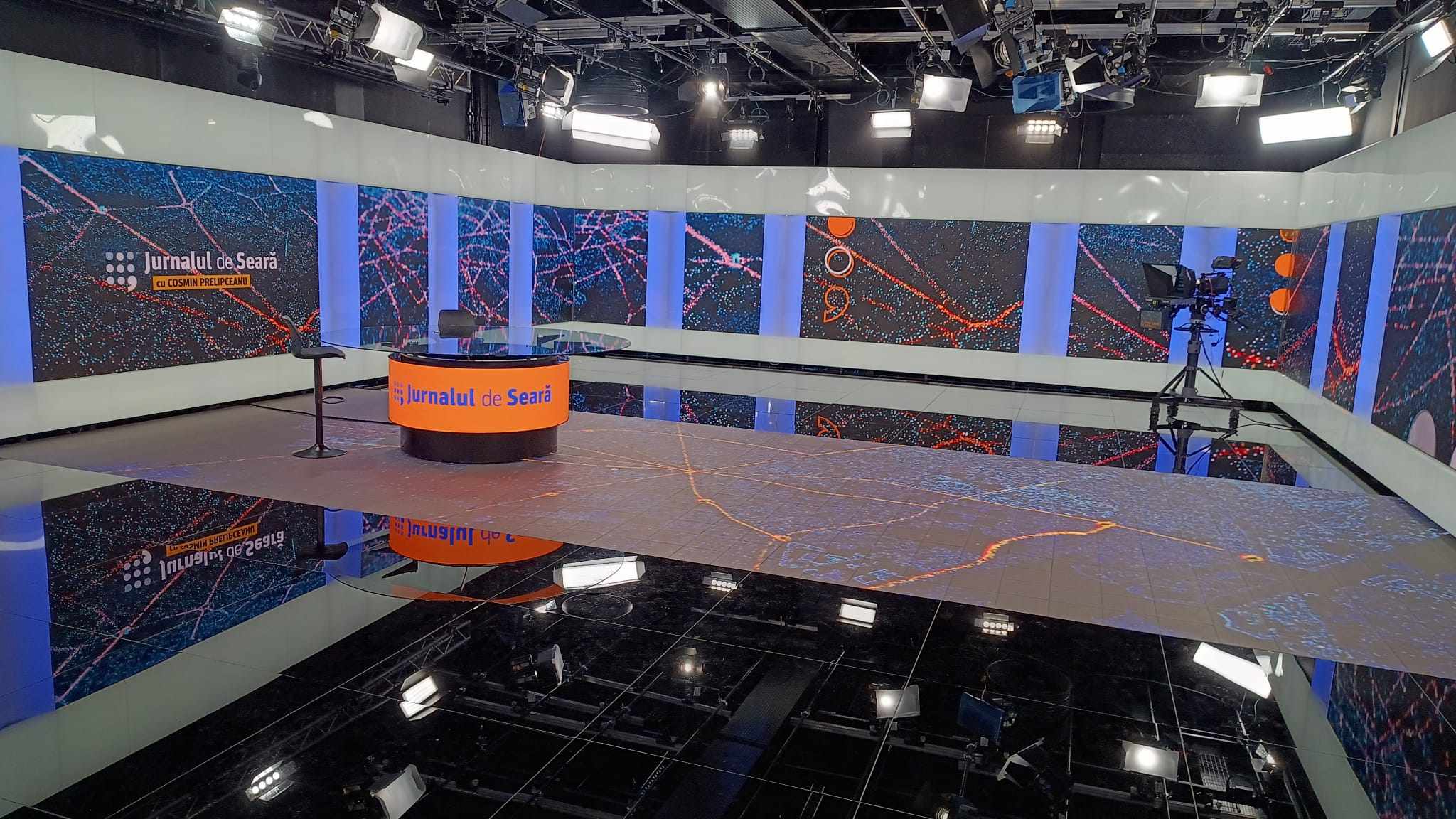 VIDEO. Digi24 trece într-o nouă etapă de astăzi, ora 20:00. Emisia se mută în cel mai modern studio TV din Europa Centrală și de Est