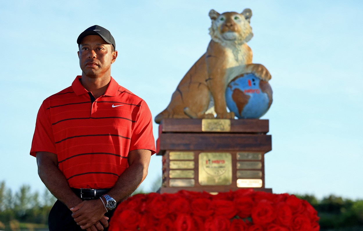 Tiger Woods a revenit pe terenul de golf. Legendarul jucător își dorește pentru 2024 câte un turneu pe lună
