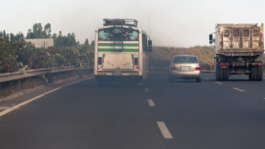 Transport poluare