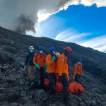 Evacuations Process of Marapi Volcano Euption Victims, Marapi Volcano, Tanah Datar Regency, West Sumatra, Indonesia - 05 Dec 2023