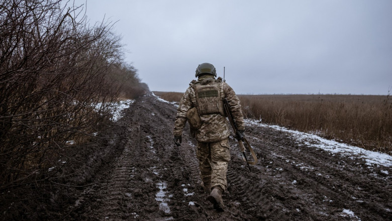 Military mobility of Ukrainian soldiers in the direction of Vuhledar
