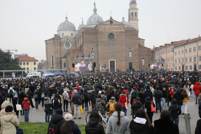 Giulia Cecchettin's Funeral in Padua - 05 Dec 2023