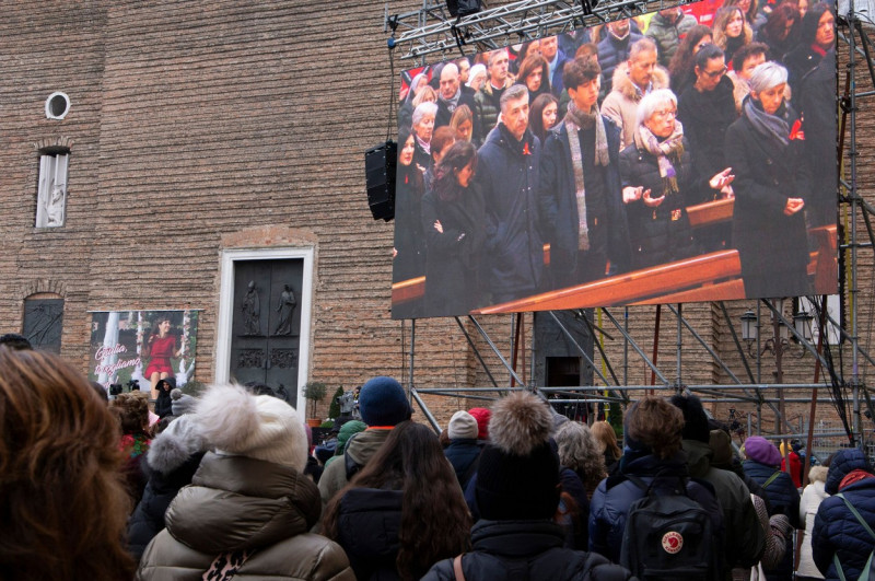 Giulia Cecchettin's Funeral in Padua - 05 Dec 2023