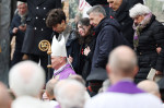 Padua, Funeral of Giulia Cecchettin in the basilica of Santa Giustina