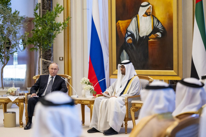 Putin, vizită în Emiratele Arabe Unite