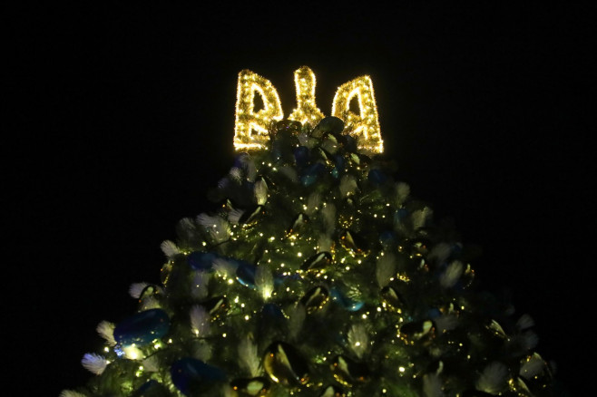 Ukraine: Lighting of main Christmas tree of Ukraine in Kyiv